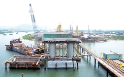 Cầu 75 vượt khó xây dựng cầu Sông Hốt